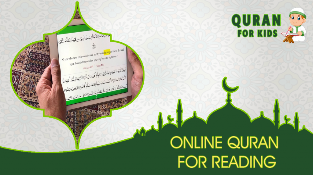 Online Quran for reading